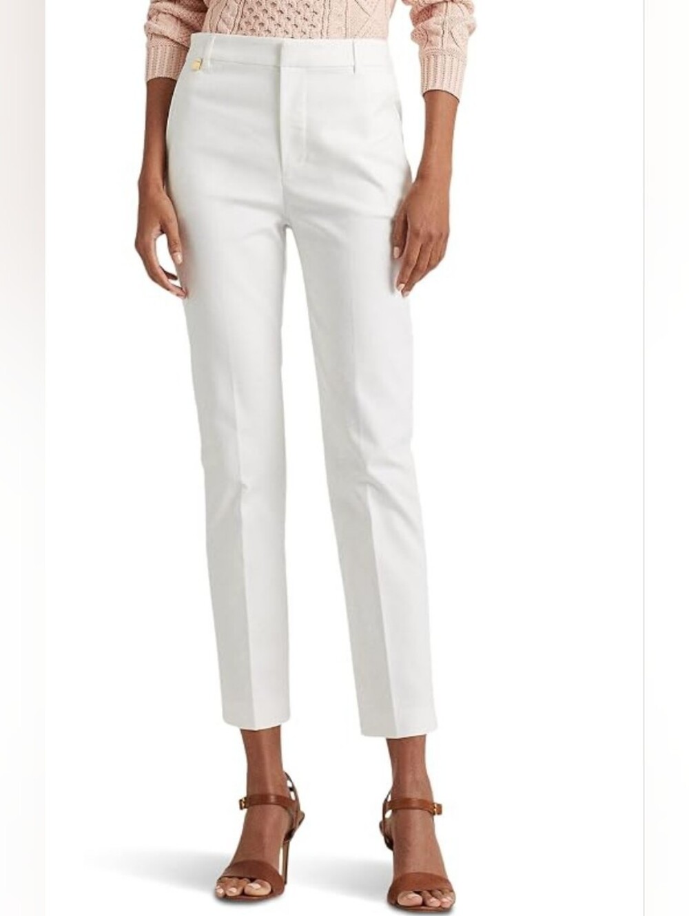 Lauren Ralph Lauren White Dress Pants